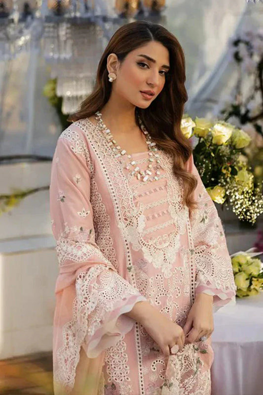 Picture of Kahf - Luxury Festive Lawn Collection - KLR-2A Olivia - Unstitched - Available at Raja Sahib