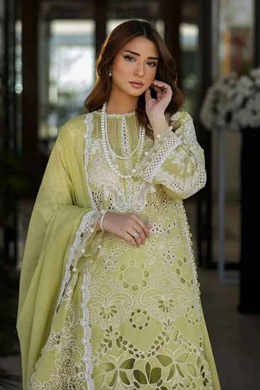 Picture of Kahf - Luxury Festive Lawn Collection - KLR-08 Amelia - Unstitched - Available at Raja Sahib