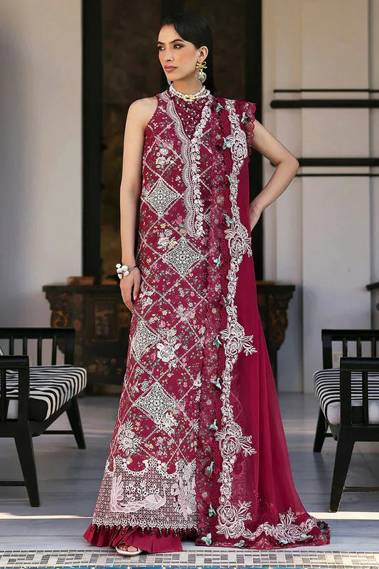Picture of Republic Womenswear - Kalani Eid Luxury Lawn Collection - D8-B - Lyanna - Unstitched - Available at Raja Sahib