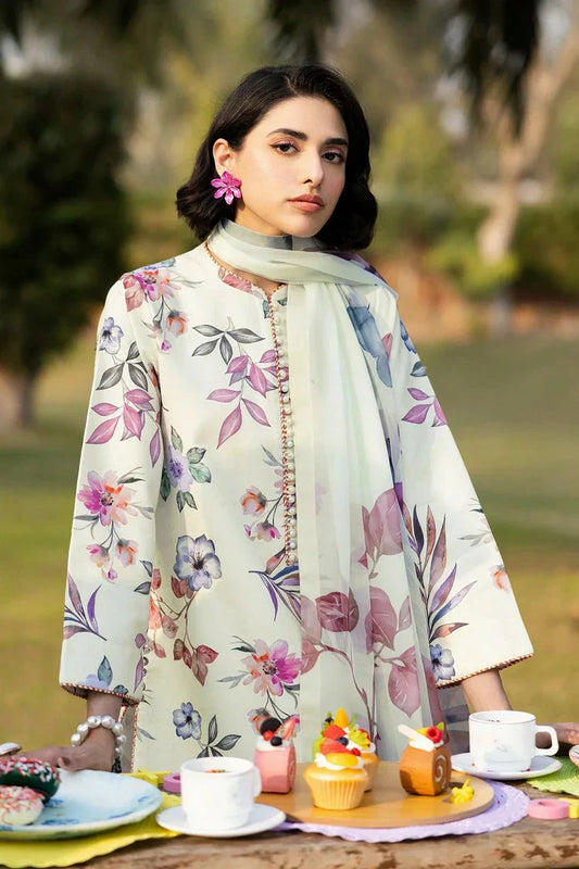 Picture of Alizeh - Sheen Printed Lawn Eid Edit Vol 3 - 03- MINDAY - Unstitched - Available at Raja Sahib