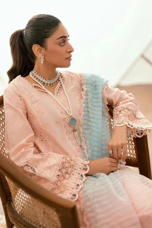 Picture of Qalamkar - Luxury Lawn Eid Edit - SB-05 Aleeza - Unstitched - Available at Raja Sahib