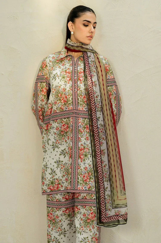 Picture of Jazmin - Summer Co Ords - DIGITAL PRINTED LAWN USE-9198 - Unstitched - Available at Raja Sahib