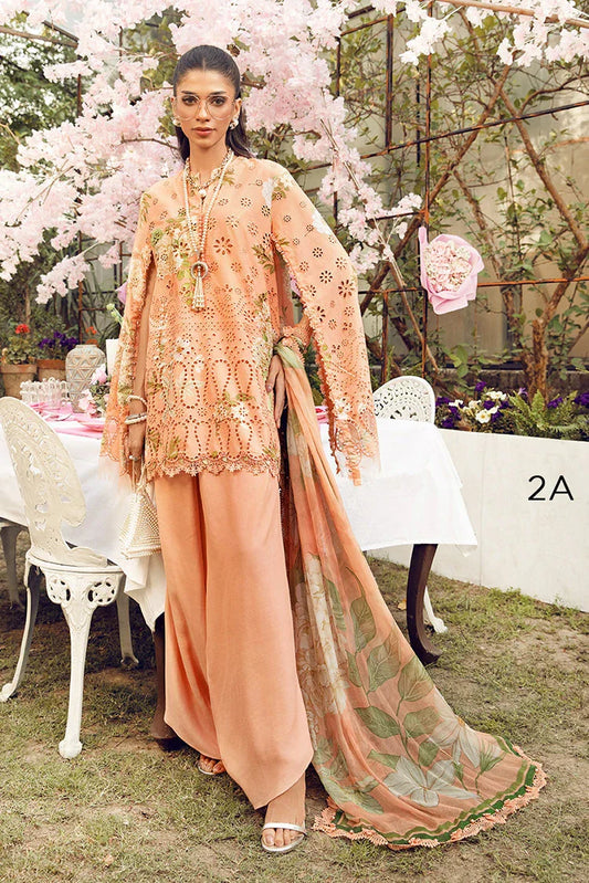Picture of Maria B - M Prints Eid Edit Vol 2 - MPT-02A - Unstitched - Available at Raja Sahib
