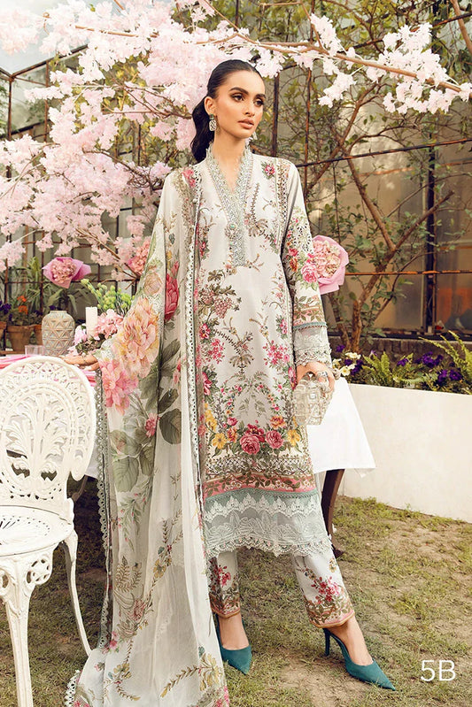 Picture of Maria B - M Prints Eid Edit Vol 2 - MPT-05B - Unstitched - Available at Raja Sahib