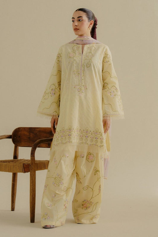 Zara Shahjahan - Coco Lawn Collection Drop 2 - ELVA-1A - Unstitched