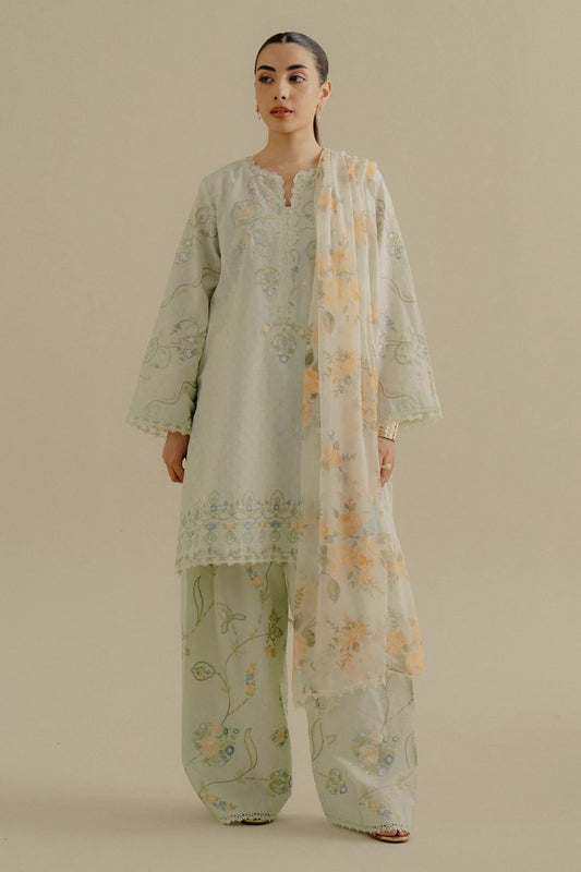 Zara Shahjahan - Coco Lawn Collection Drop 2 - ELVA-1B - Unstitched