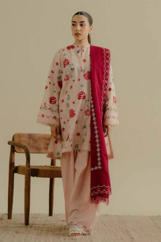 Picture of Zara Shahjahan - Coco Lawn Collection Drop 2 - ZUFRA-6A - Unstitched - Available at Raja Sahib