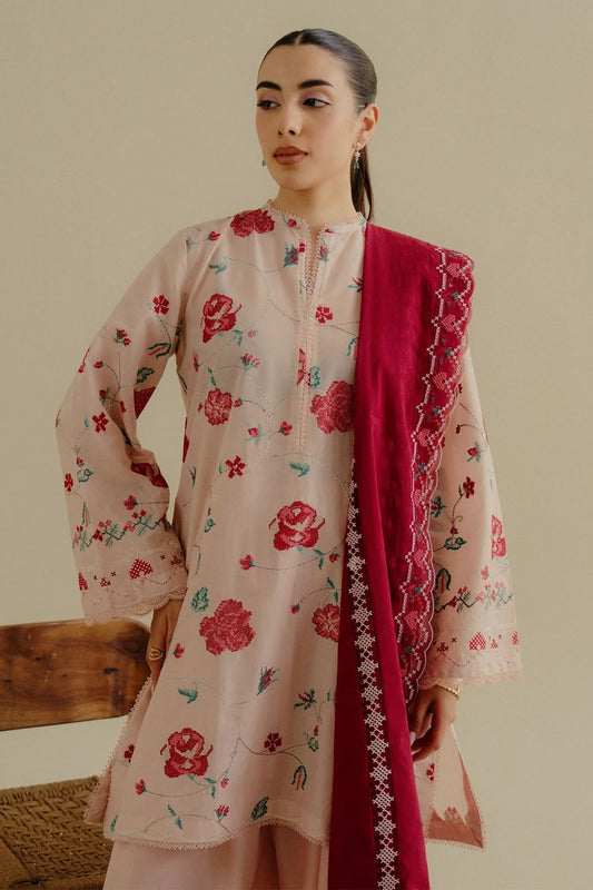 Zara Shahjahan - Coco Lawn Collection Drop 2 - ZUFRA-6A - Unstitched