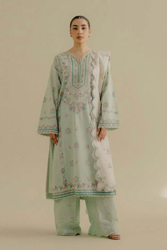 Picture of Zara Shahjahan - Coco Lawn Collection Drop 2 - ZEEST-9A - Unstitched - Available at Raja Sahib