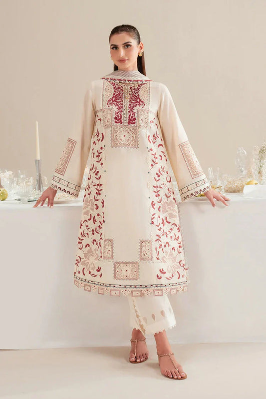Picture of Jazmin - Iris Luxury Lawn Eid Collection - Design 02 - Unstitched - Available at Raja Sahib