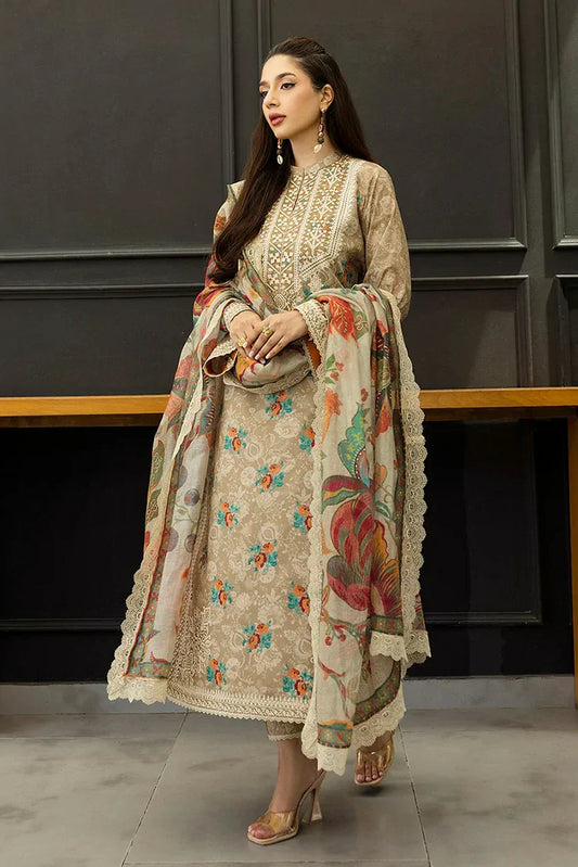 Picture of Zainab Chottani - Tahra Lawn Collection - AYMAH-03-UNS - Unstitched - Available at Raja Sahib