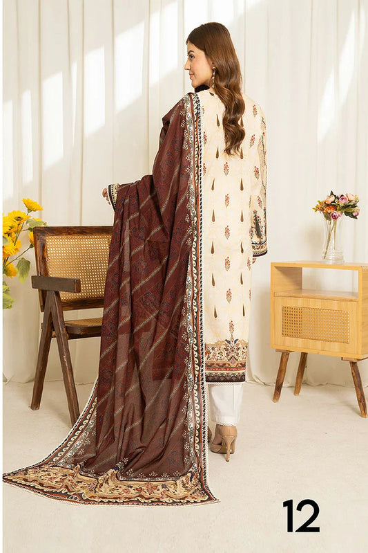 Picture of Zara Shahjahan - Sule Lawn Collection Vol 1 - Design-12 - Unstitched - Available at Raja Sahib