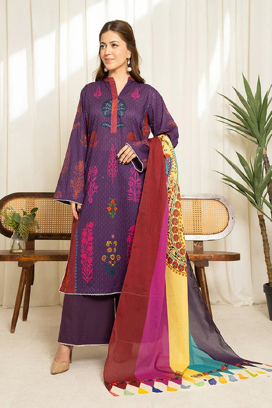 Picture of Zara Shahjahan - Sule Lawn Collection Vol 1 - Design-05 - Unstitched - Available at Raja Sahib