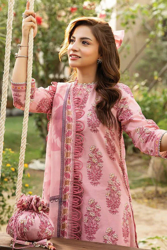 Picture of Maria B - M Basics Lawn Edition Vol 2 - MB-CUS25-908A - Unstitched - Available at Raja Sahib