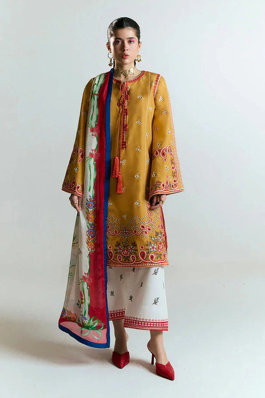 Picture of Hussain Rehar - Jugnu Spring Summer Edit 2 - 04 Tanim - Unstitched - Available at Raja Sahib