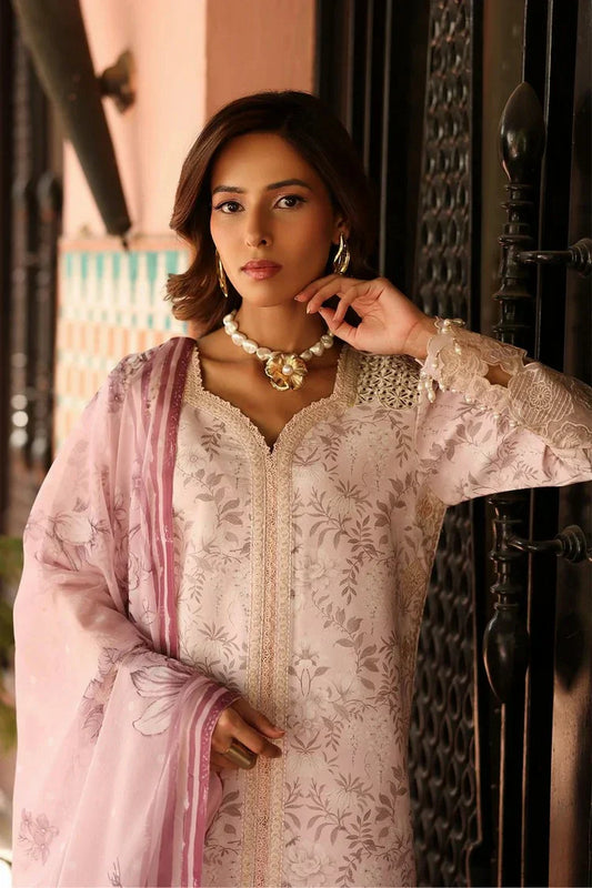 Picture of Alizeh - Embroidered Printed Festive Lawn Edit - 10-ARUNA - Unstitched - Available at Raja Sahib