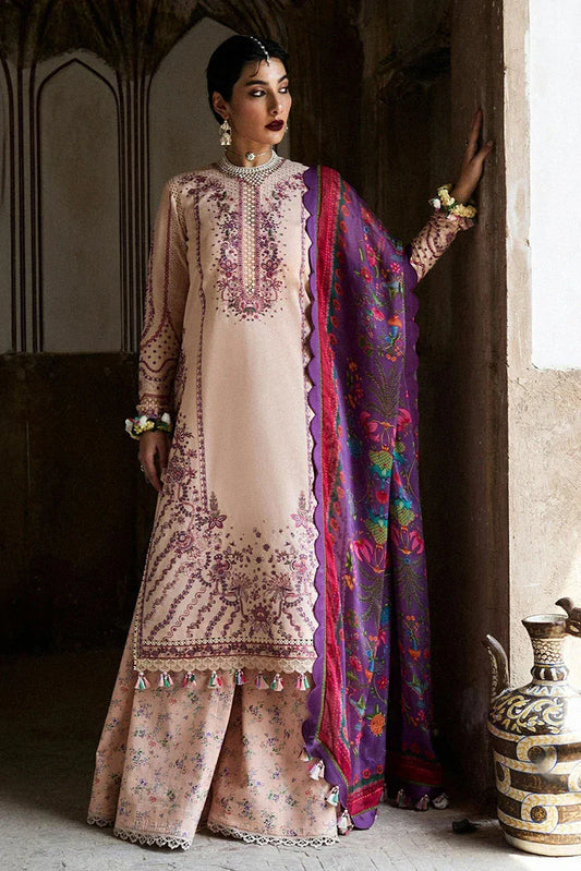 Picture of Hussain Rehar - Nirmal Embroidered Lawn Eid Collection - 03 Lehr - Unstitched - Available at Raja Sahib