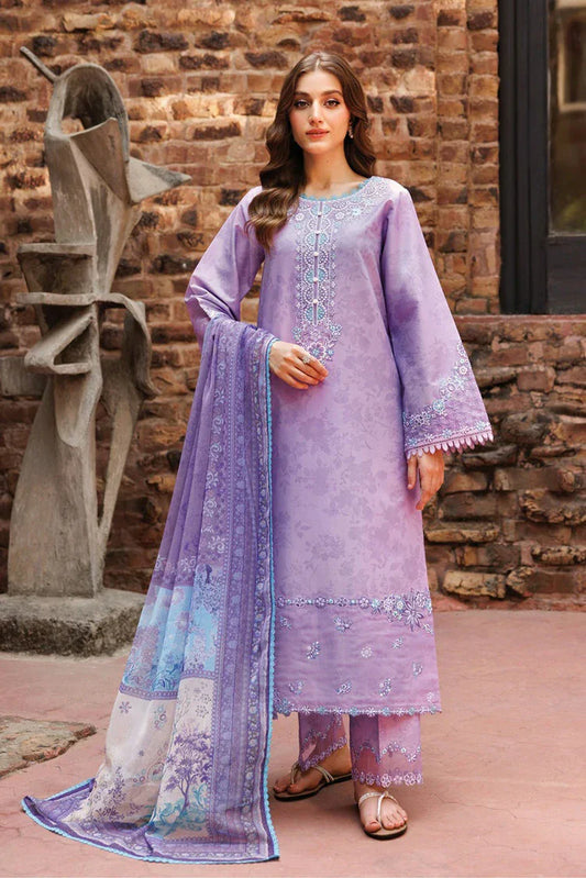 Picture of Farasha - Seraya Embroidered Lawn Collection - 03 FLOREN - Unstitched - Available at Raja Sahib