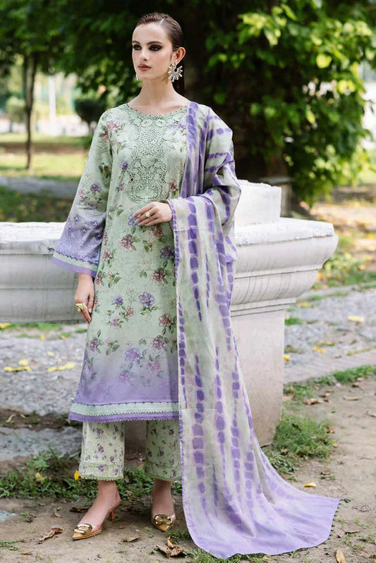 Picture of Nureh - Daily Delights Printed Chikankari Lace Collection - DD-08 - Unstitched - Available at Raja Sahib