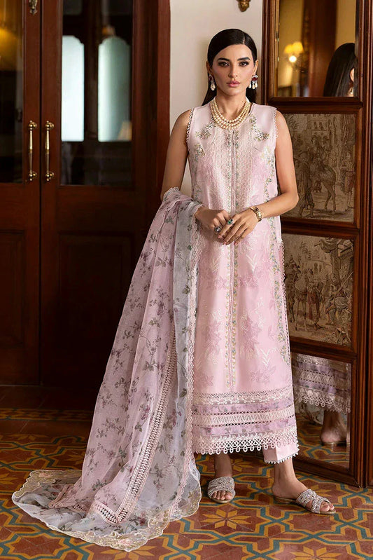 Picture of Saira Shakira - Bloom Luxury Eid Lawn Collection - CHLOE 3A - Unstitched - Available at Raja Sahib