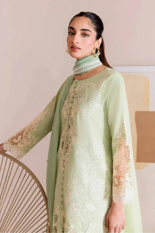 Picture of Manara - Magnolia Garden - MG 06 Sage - Unstitched - Available at Raja Sahib