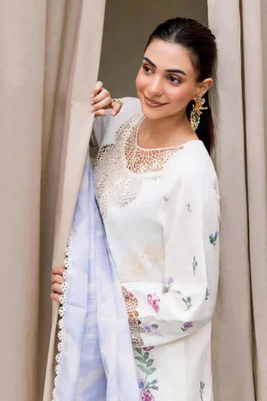 Picture of Manara - Magnolia Garden - MG 08 Mirage - Unstitched - Available at Raja Sahib