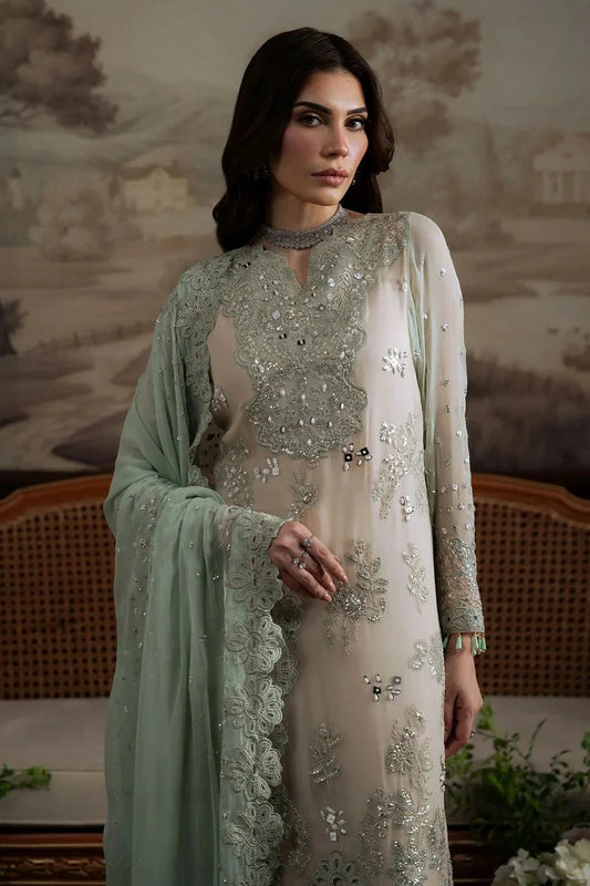 Nureh - Elanora Embellished And Embroidered Luxury Chiffon Collection Vol 2 - NEL-73 - Unstitched