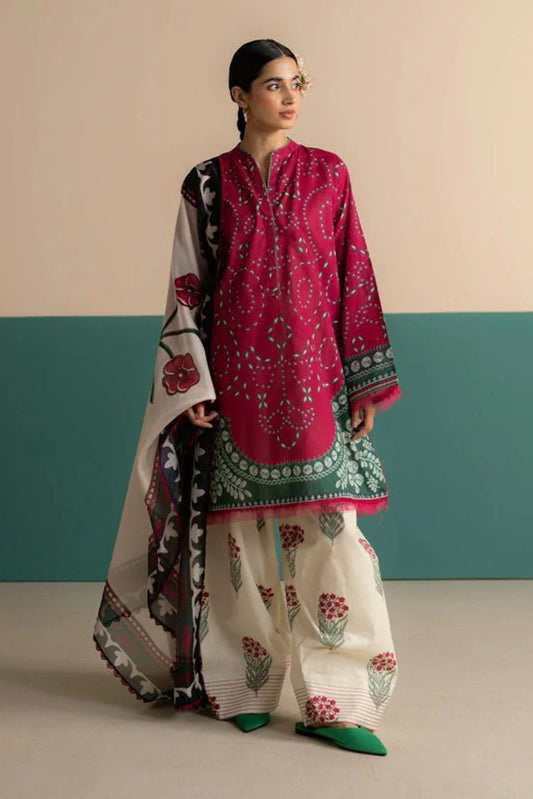 Zara Shahjahan - Coco Prints Vol 3 - NELEA-2B - Unstitched