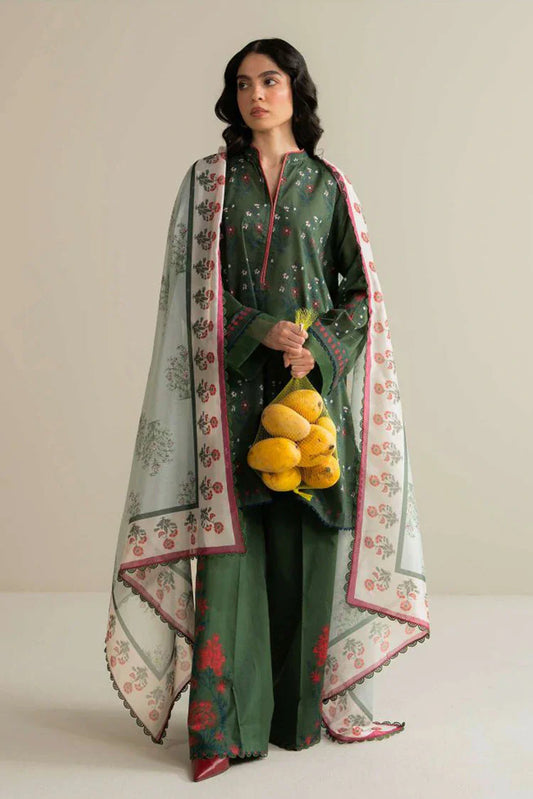 Zara Shahjahan - Coco Prints Vol 3 - TINSA-3A - Unstitched