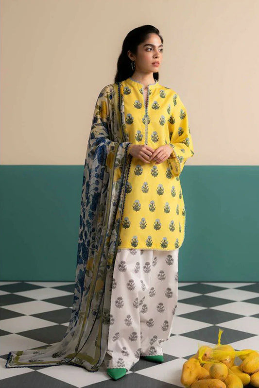 Zara Shahjahan - Coco Prints Vol 3 - ZOFI-4A - Unstitched