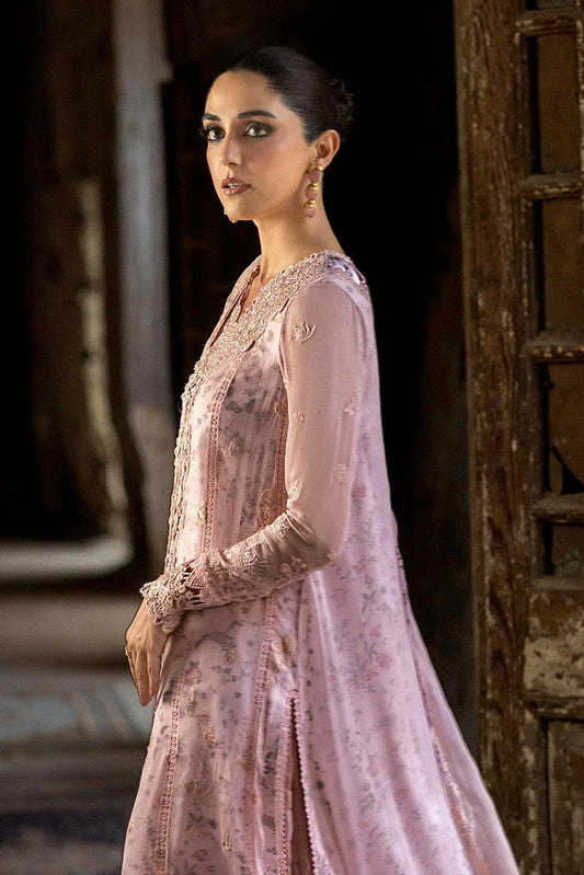 Qalamkar - Festive Embroidered Chiffons Collection - WC-05 Riona - Unstitched