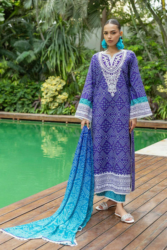 Zainab Chottani - Tahra Lawn Collection Vol 2 - LISA-D3 - Unstitched