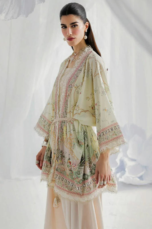 Qalamkar - Luxe Silk Festive Collection - LK-05 ELSA - Unstitched