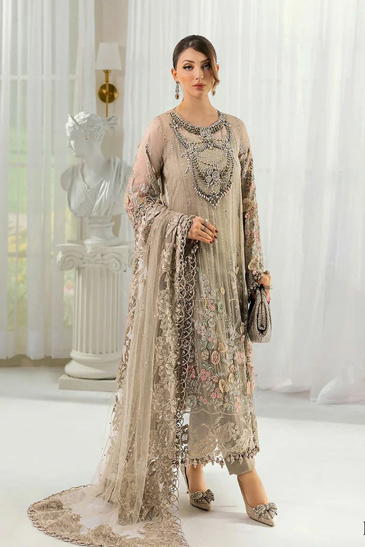 Maria B - Chiffon Collection - MPC-25-107 - Unstitched