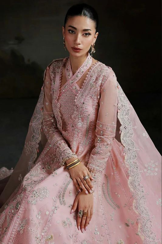 Qalamkar - Elirah Formals - MF-03 BLUSH REVERIE - Unstitched
