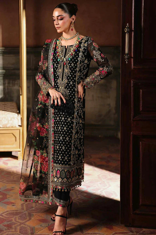 Charizma - Dastan-e-Jashan Premium Chiffon Collection Limited Edition Vol 1 - DJW5-05 - Unstitched