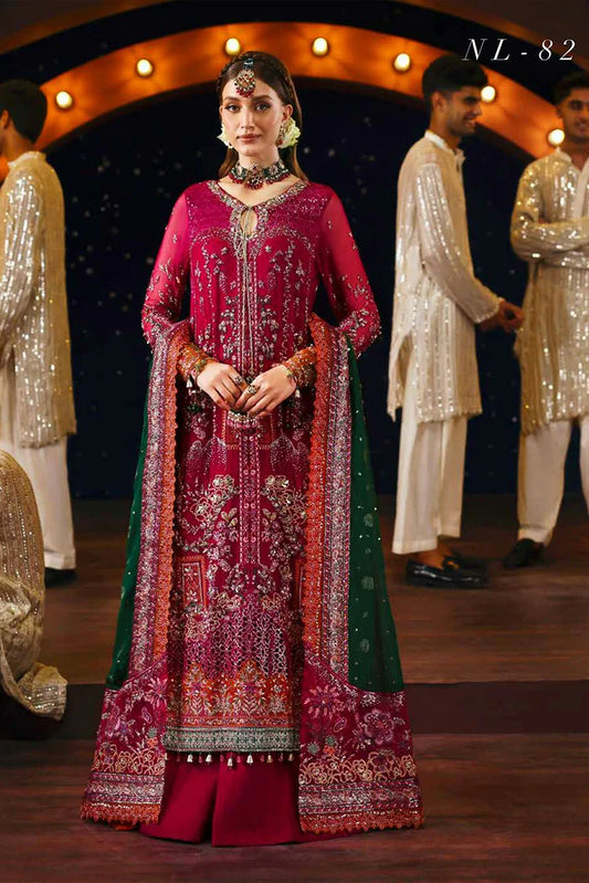 Nureh - Jhoomro Luxury Formals - NL-82 - Unstitched