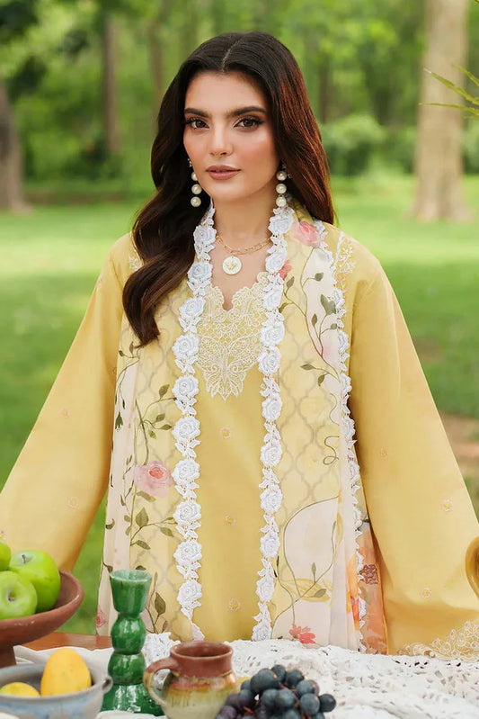 Asifa & Nabeel - Eden Cambric Collection - Golden Dust ECU25-10 - Unstitched