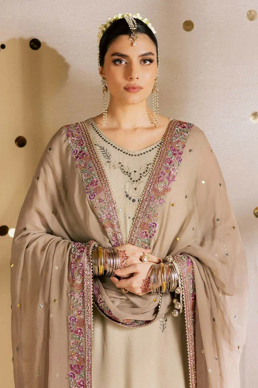 Nureh - Mukeshkari Embroidered Mukesh Chiffon Collection Vol 2 - MK-17 - Unstitched