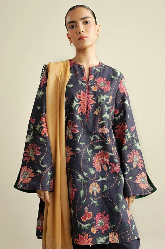 Zara Shahjahan - Coco Prints Vol 4 - Meadow-1B - Unstitched