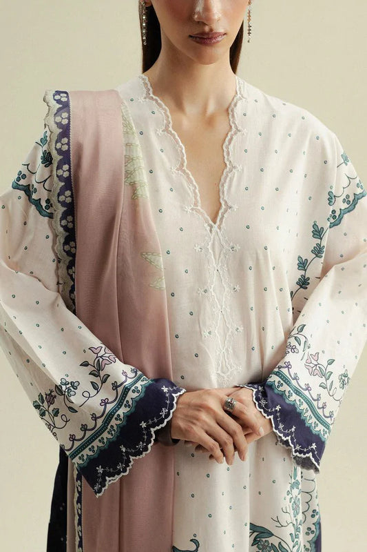 Zara Shahjahan - Coco Prints Vol 4 - Muse-2B - Unstitched
