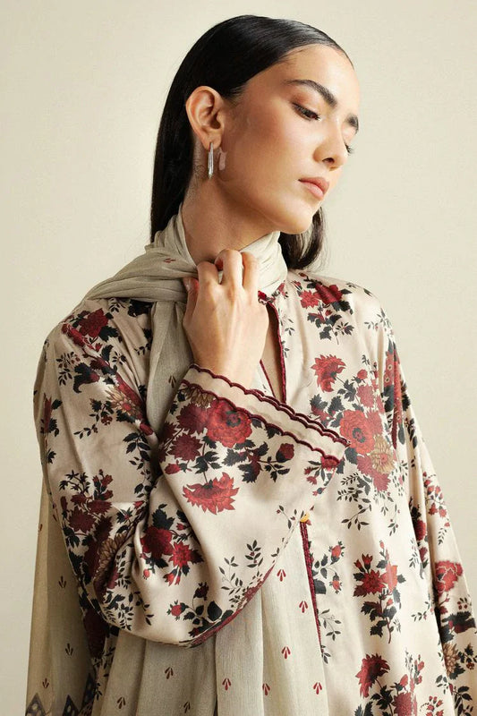 Zara Shahjahan - Coco Prints Vol 4 - Aster-4B - Unstitched
