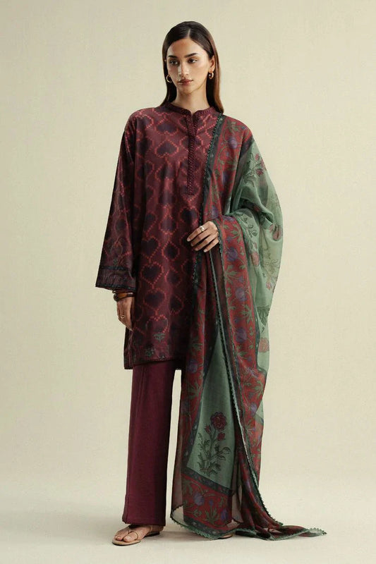 Zara Shahjahan - Coco Prints Vol 4 - Rove-6B - Unstitched