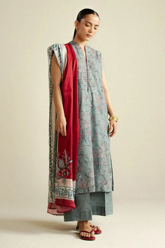 Zara Shahjahan - Coco Prints Vol 4 - Daisy-8A - Unstitched