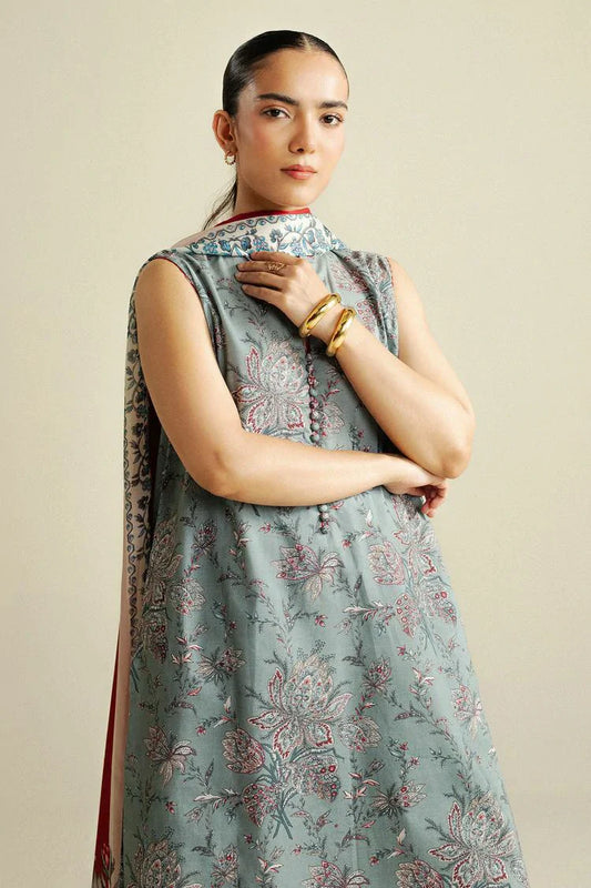 Zara Shahjahan - Coco Prints Vol 4 - Daisy-8A - Unstitched