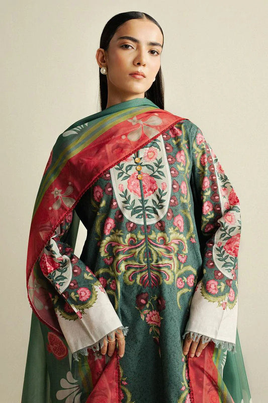 Zara Shahjahan - Coco Prints Vol 4 - Sol-9A - Unstitched