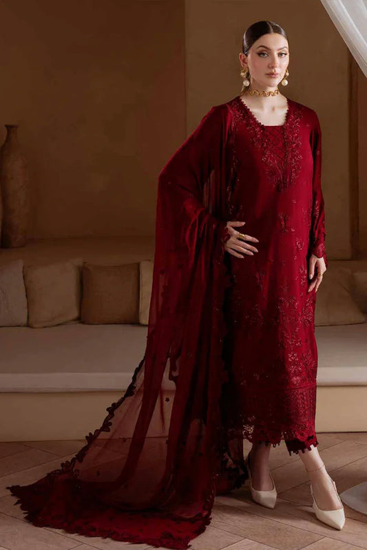 Nureh - Exclusive Embroidered Karandi Collection - NE-173 - Unstitched