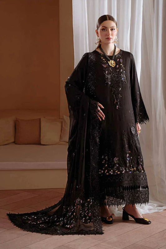 Nureh - Exclusive Embroidered Karandi Collection - NE-174 - Unstitched