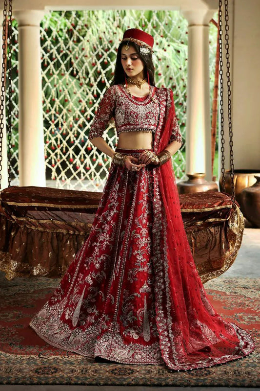 Afrozeh - Shenai Wedding Formals - 1063-Sheen - Unstitched