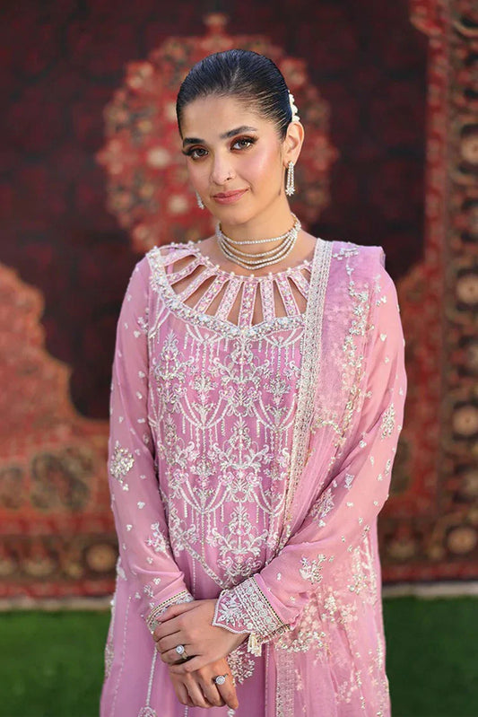 Roheenaz - Aangan Chiffon Collection - RUNCH250105 NAAZ - Unstitched